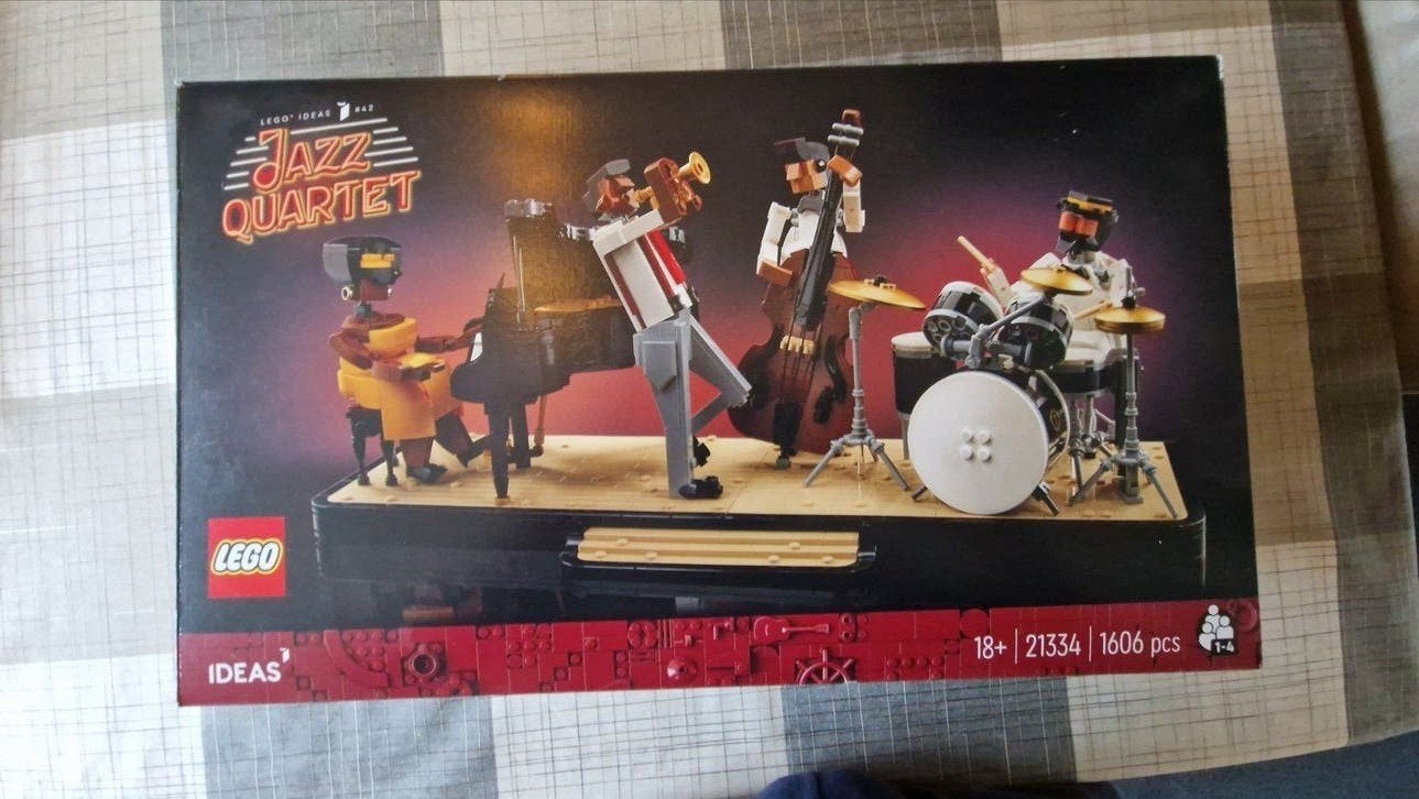 LEGO Ideas 21334 Jazzkwartet - Zo goed als nieuw, Compleet, Lego, Ophalen of Verzenden, Complete set