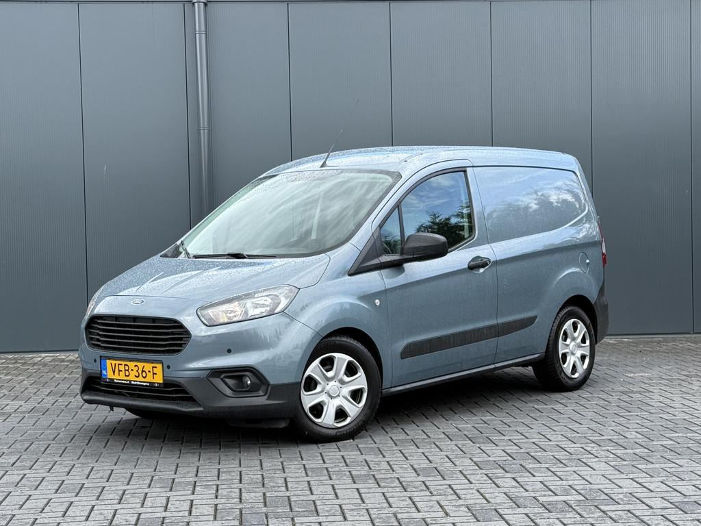 Ford Transit Courier 1.0 ECOBOOST TREND / BENZINE! / 1e EIG, Auto's, Bestelauto's, Voorwielaandrijving, 101 pk, Gebruikt, Blauw