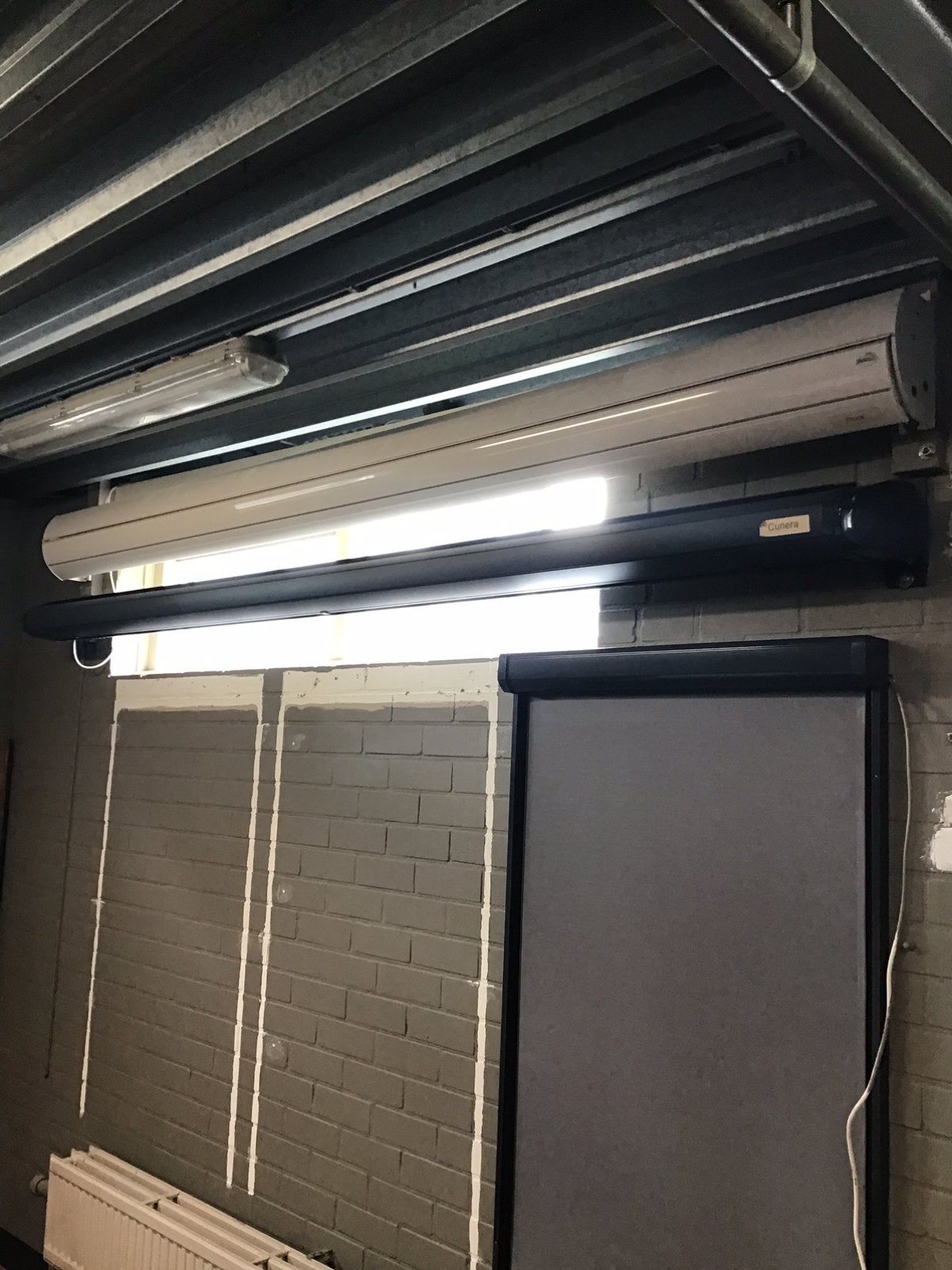 Cunera Knikarmscherm Showroommodel - Elektrisch - 300 x 250, Ophalen of Verzenden, Gebruikt