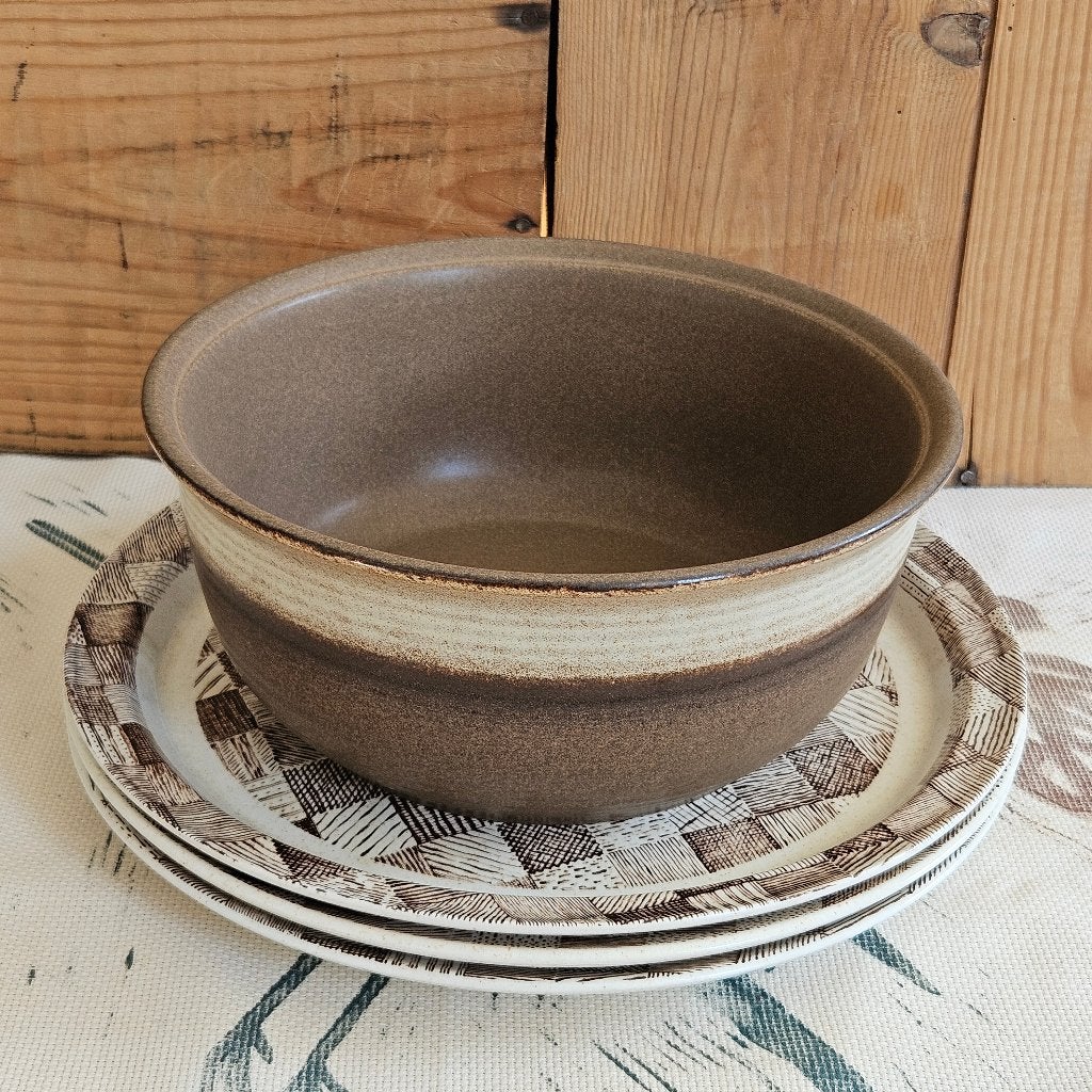 Gerzit West Germany saladeschaal, Keramiek, Vintage, Ophalen of Verzenden, Nvt