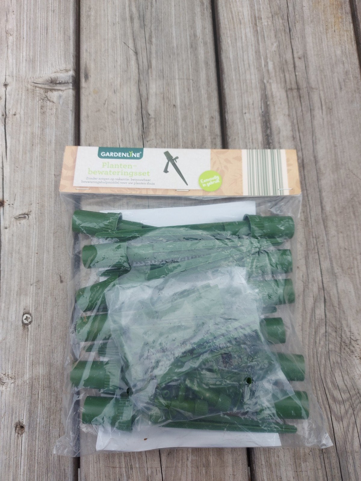 Gardenline Planten-bewateringsset - Eenvoudig in gebruik, Ophalen of Verzenden, Nieuw, Kunststof