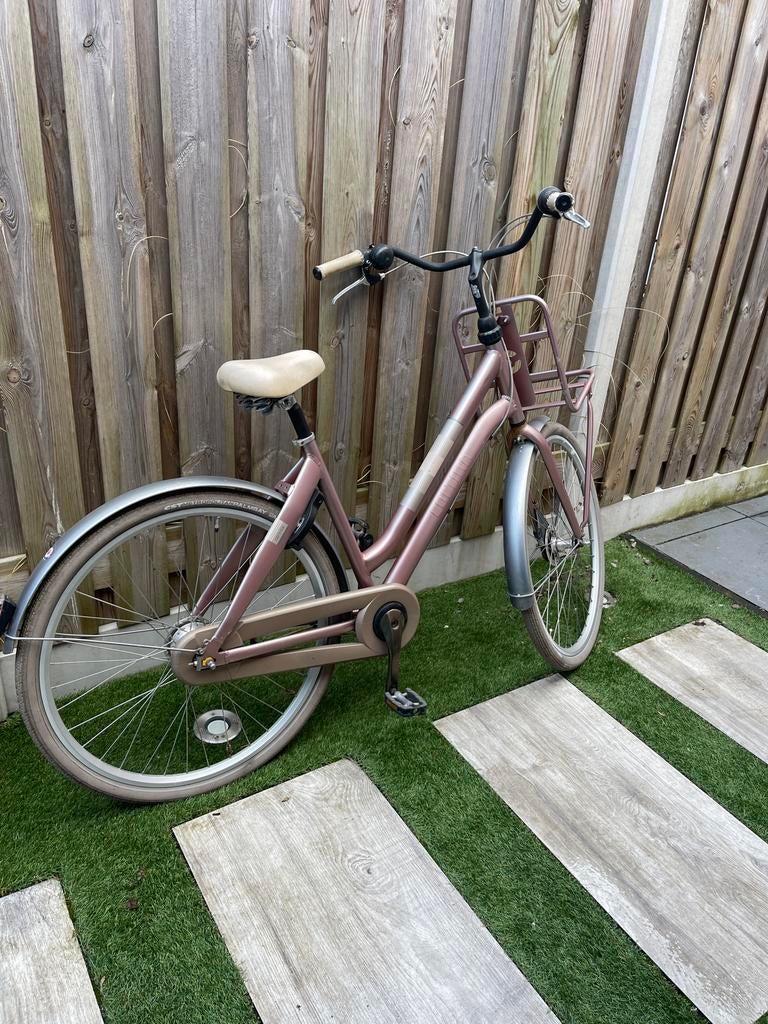 Cortina Damesfiets - Roze/Paars, 50 tot 53 cm, Ophalen, Gebruikt, Overige merken