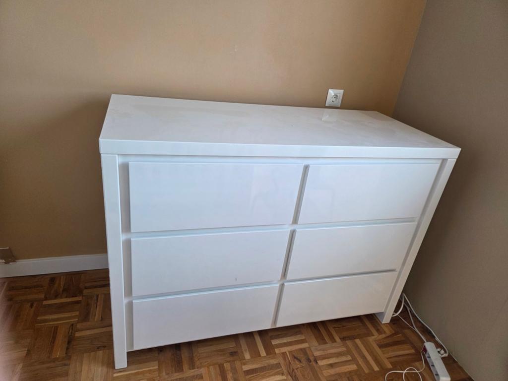 Bopita kinderkamer commode ladekast kledingkast wit, Ophalen, Gebruikt, 100 tot 150 cm, Overige houtsoorten