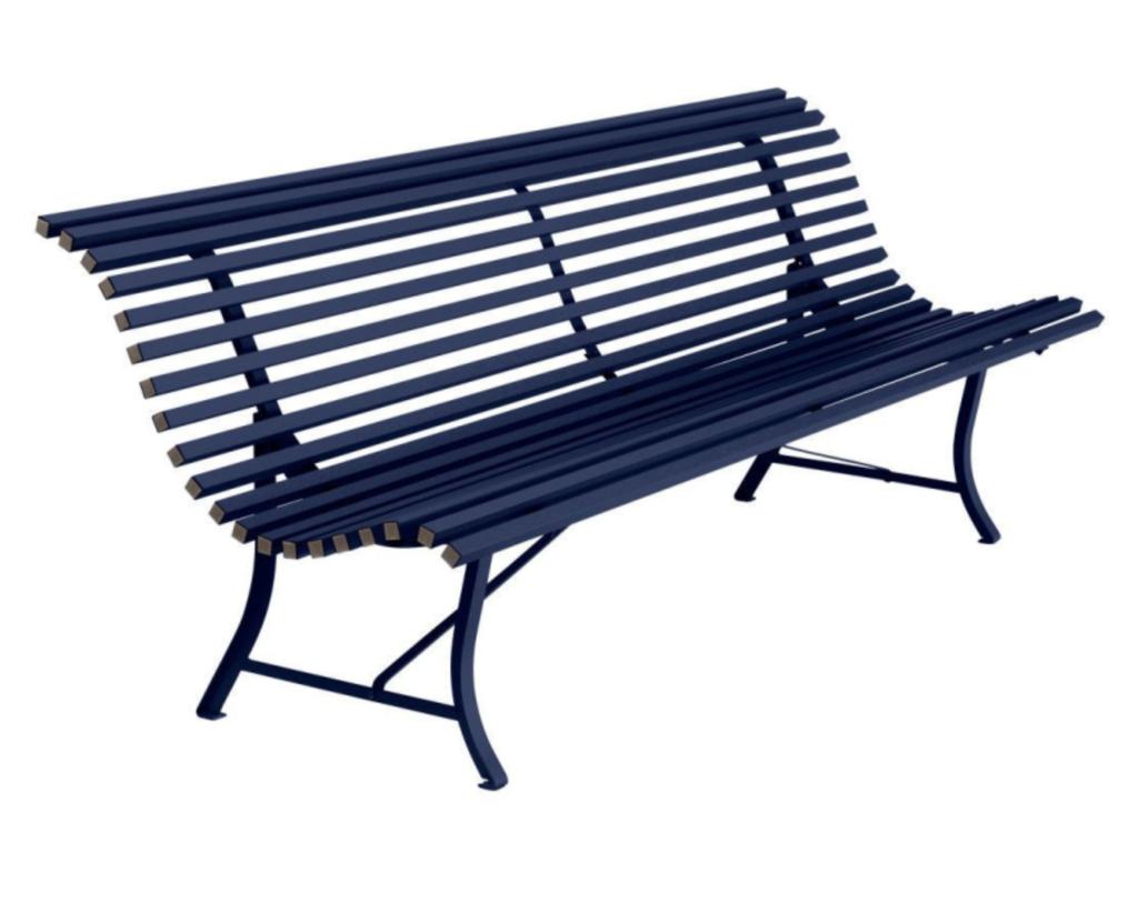Fermob Louisiane tuinbank 200 Deep Blue | Van €745, nu, Tuin en Terras, Tuinbanken, Fermob, Nieuw, Ophalen of Verzenden, Fermob