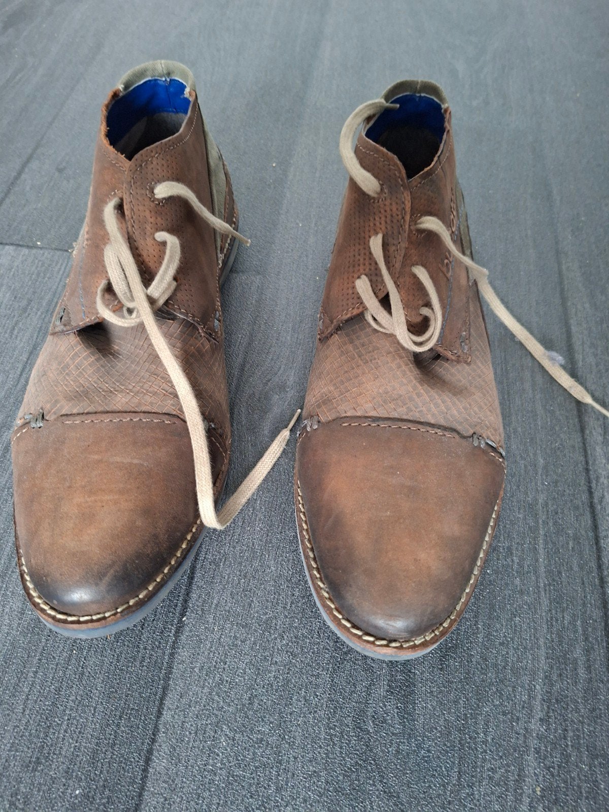 Bugatti herenschoenen mt 44, Ophalen of Verzenden, Zo goed als nieuw, Bruin