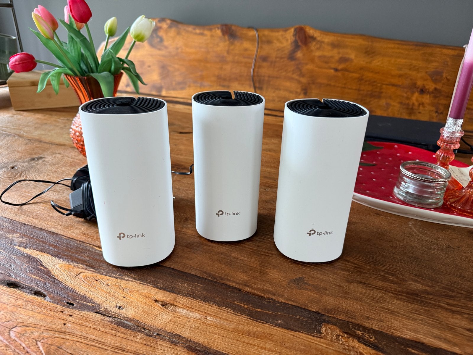 TP-Link Deco M4 AC1200 Whole Home Mesh Wi-Fi Systeem (3-pack, Ophalen, Zo goed als nieuw, Router