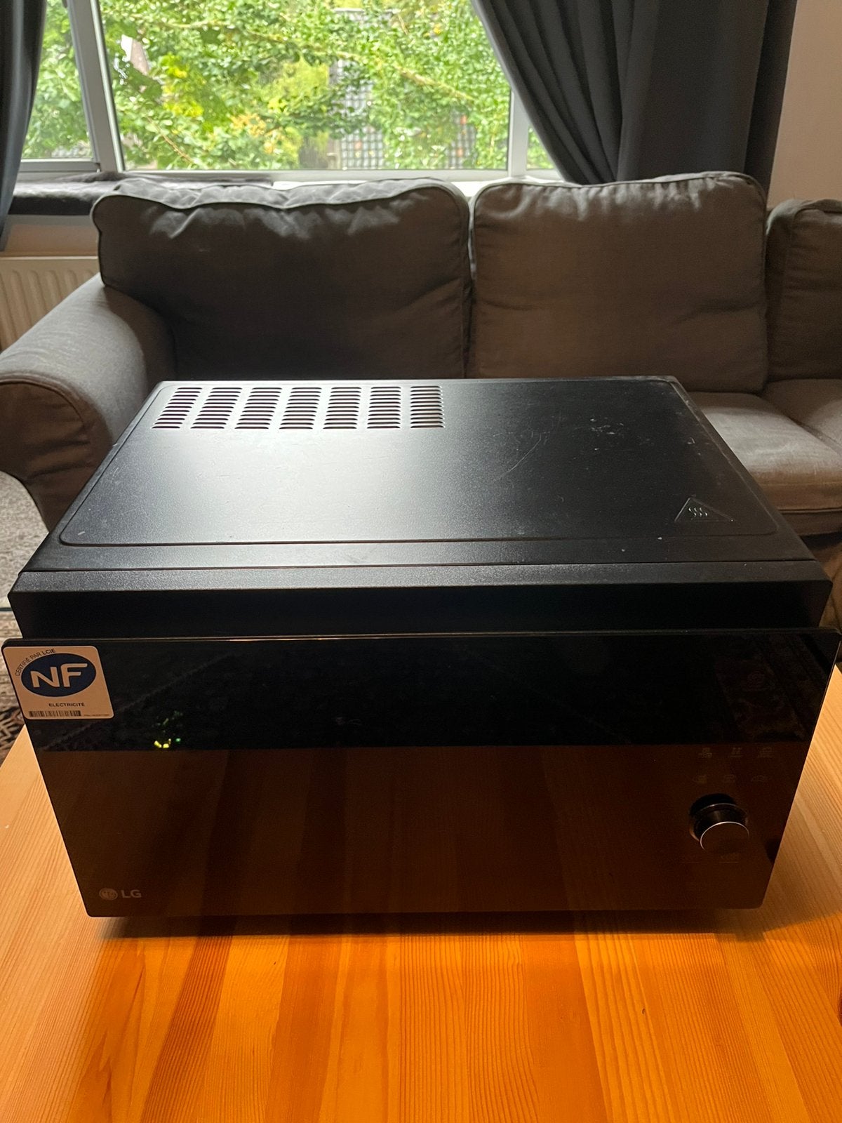 Lg combi magnetron / oven, Ophalen, Zo goed als nieuw, Minder dan 45 cm
