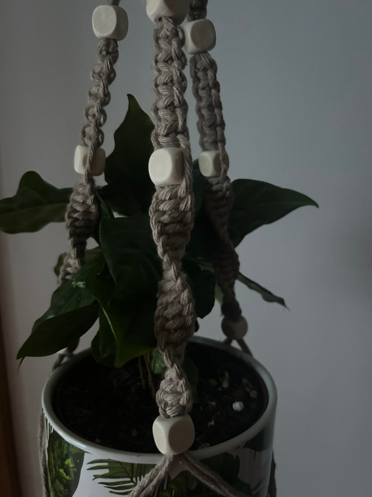 Plantenhanger macramé, Ophalen of Verzenden