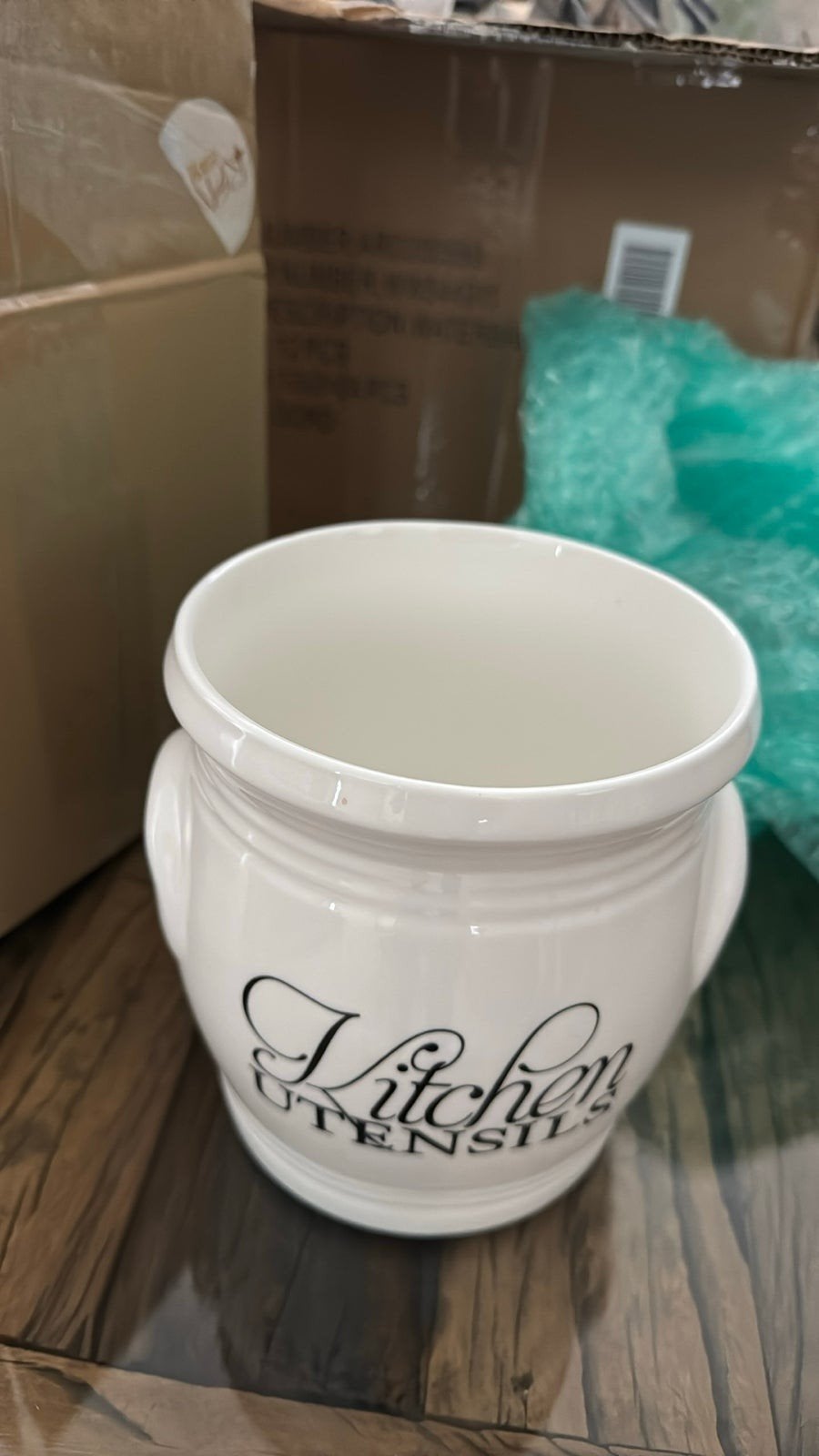 Riviera Maison kitchen utensils pot, Huis en Inrichting, Ophalen of Verzenden, Zo goed als nieuw, Overige stijlen, Overige typen