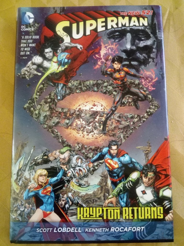 Krypton Returns HC (the new 52) Nijmegen - oost, Amerika, Ophalen of Verzenden, Zo goed als nieuw, Meerdere comics