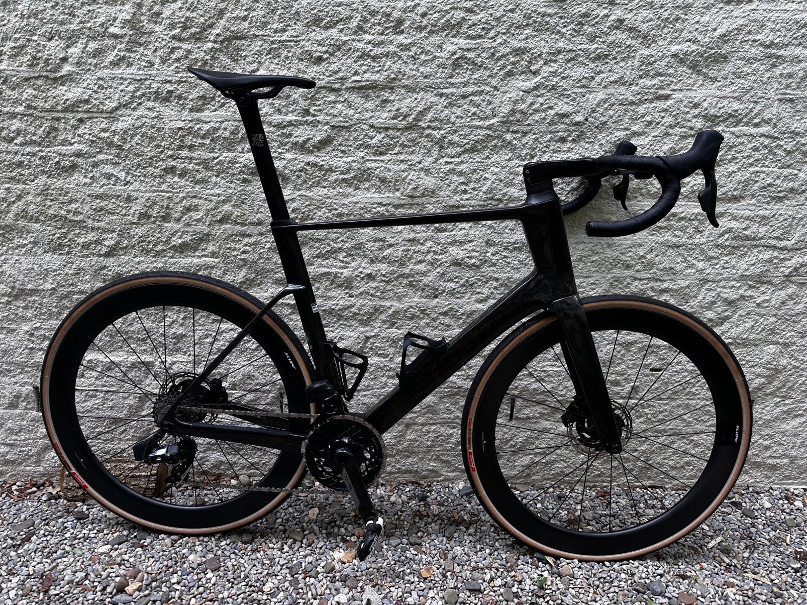 Factor Ostro VAM v2.0 Black Chrome maat 61, Fietsen en Brommers, Fietsen | Racefietsen, Carbon, Zo goed als nieuw, 57 tot 61 cm