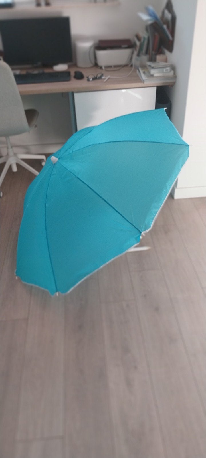 Strandparasol - Zo goed als nieuw, Tuin en Terras, Parasols, Ophalen, Zo goed als nieuw, Strandparasol