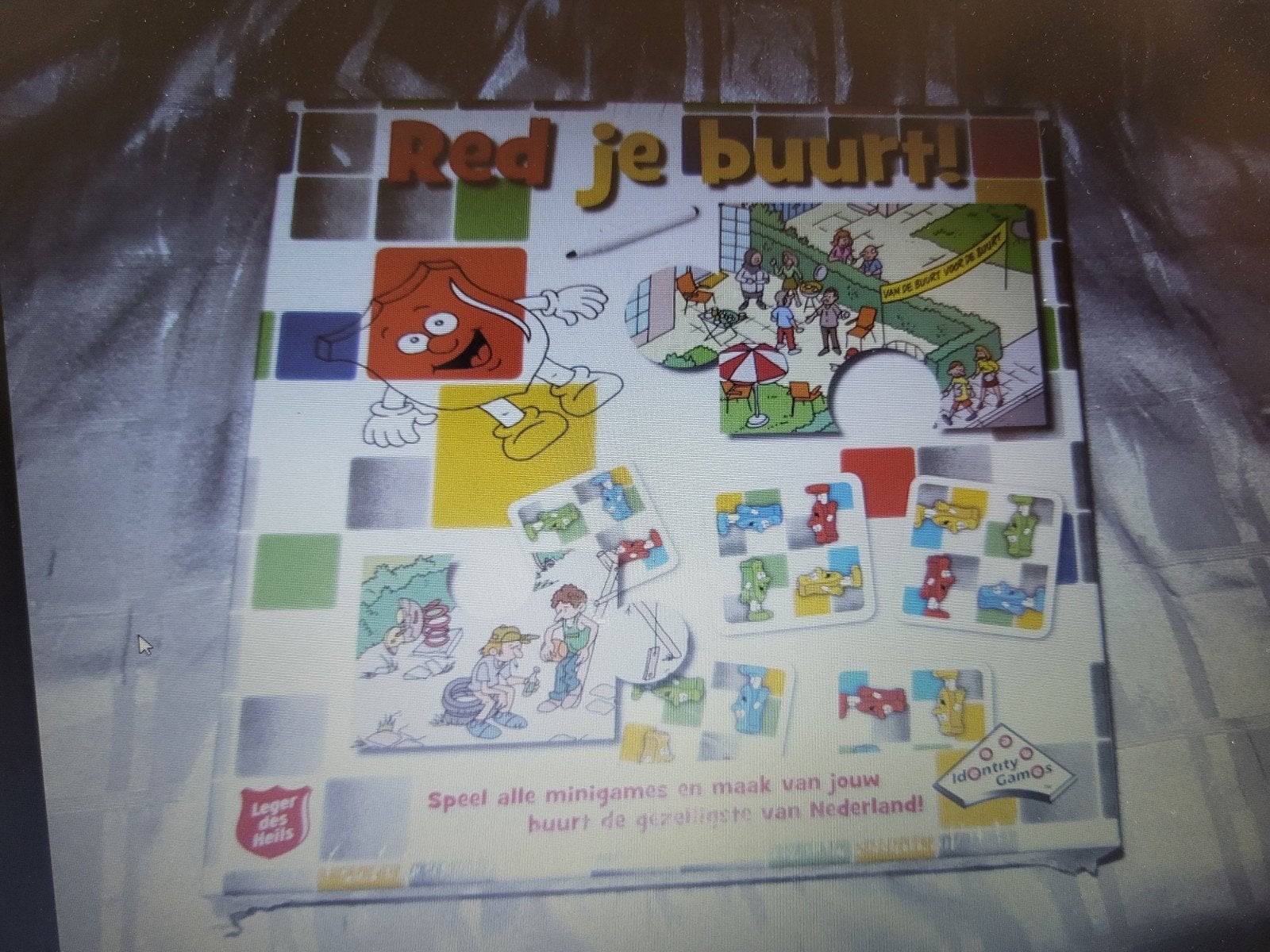 Red je buurt! Bordspel - Leger des Heils, Drie of vier spelers, Ophalen of Verzenden, Zo goed als nieuw, Leger des Heils