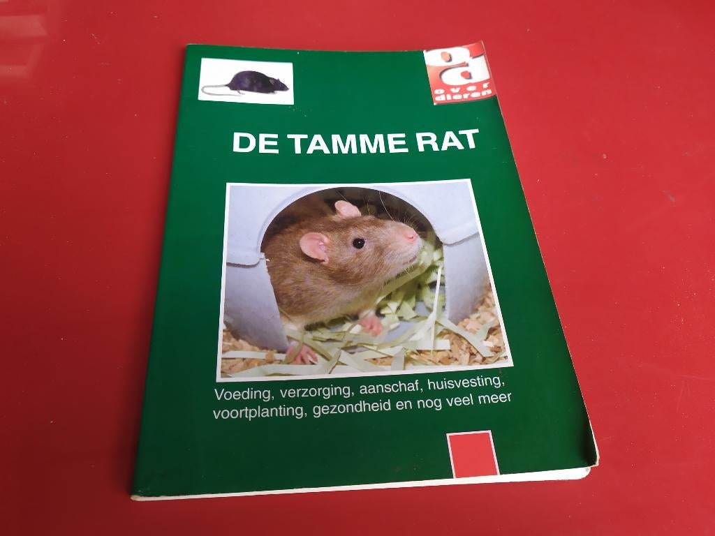 De Tamme Rat - Over dieren, Ophalen of Verzenden, Konijnen of Knaagdieren