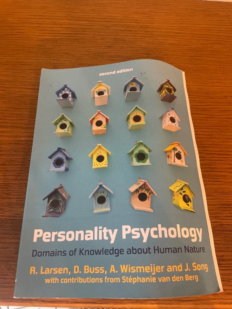 Personality Psychology, Ophalen of Verzenden, Zo goed als nieuw, Sociale psychologie, Diverse auteurs