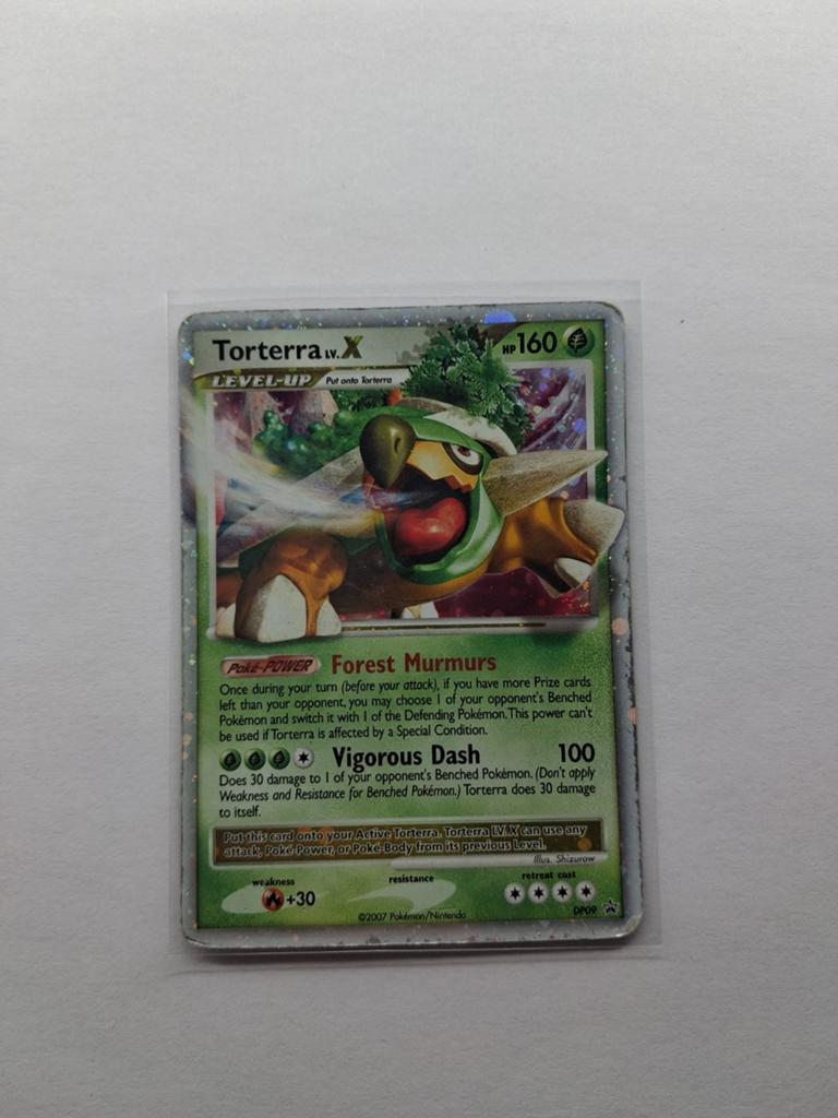 Torterra lv.X pokémon promo, Ophalen of Verzenden, Zo goed als nieuw