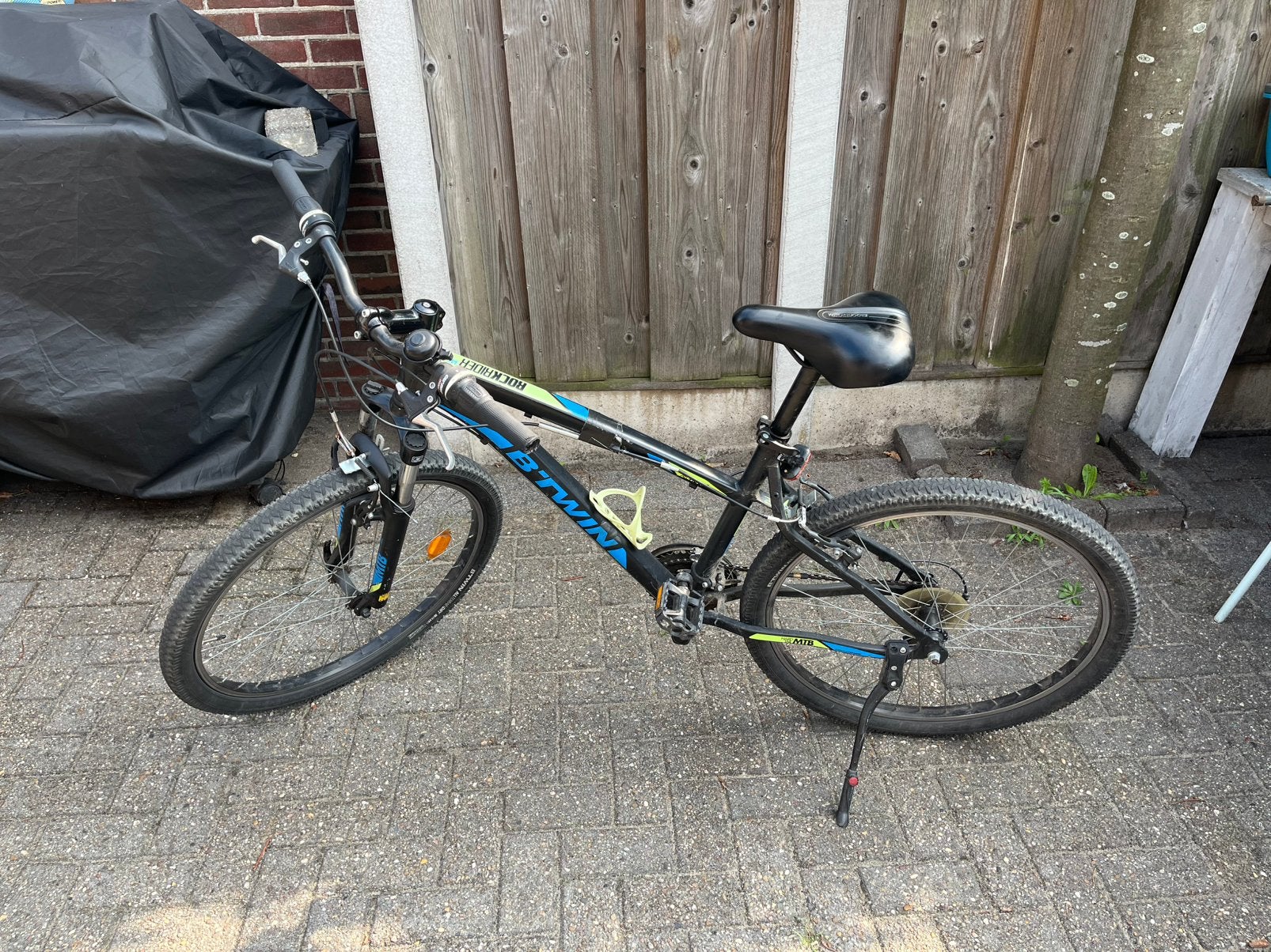 Btwin Rockrider 340 Opknapper, Fietsen en Brommers, Fietsen | Vouwfietsen, Ophalen, Gebruikt, 20 inch of meer
