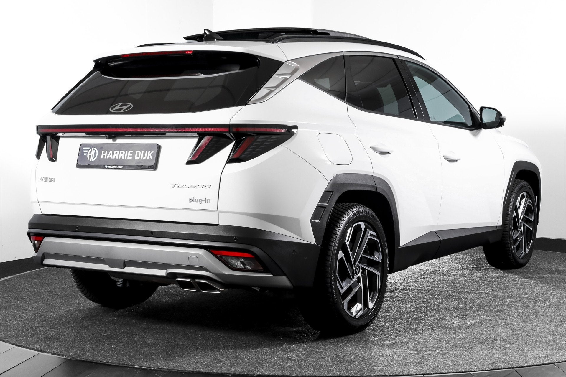 Hyundai Tucson 1.6 T-GDI PHEV Premium Sky 4WD | S/K-Panodak, Auto's, Hyundai, 12 maanden, 4 cilinders, Wit, Plug-in hybride