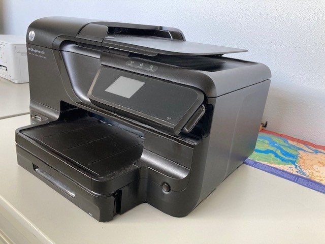 HP Officejet Pro 8600 incl. nieuwe set cardridges, Computers en Software, Printers, Gebruikt, Printer, Inkjetprinter, Ingebouwde Wi-Fi