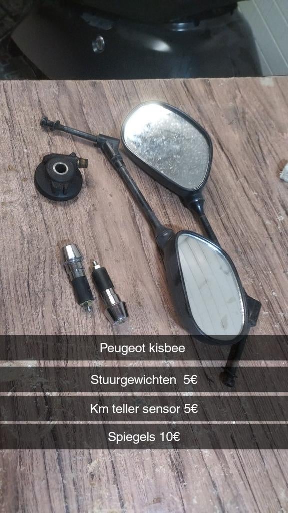 Peugeot Kisbee onderdelen, Fietsen en Brommers, Brommeronderdelen | Scooters, Ophalen of Verzenden, Zo goed als nieuw, Overige typen