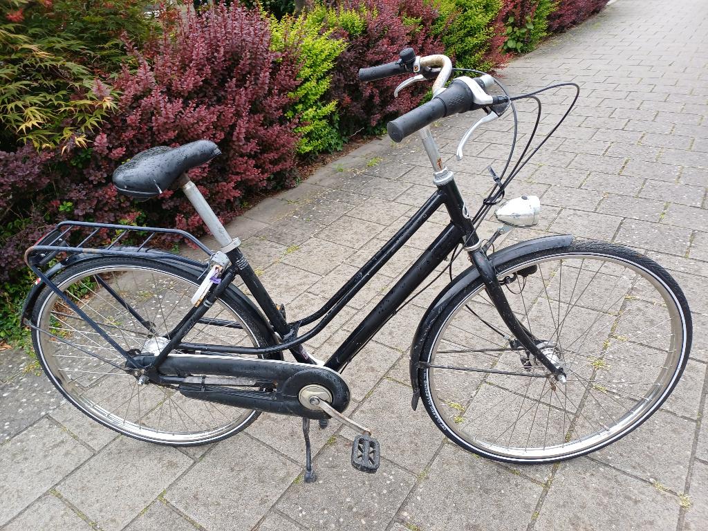 IJzeren ros, Sparta, ladies model, heel degelijk., Ophalen, Gebruikt, Batavus
