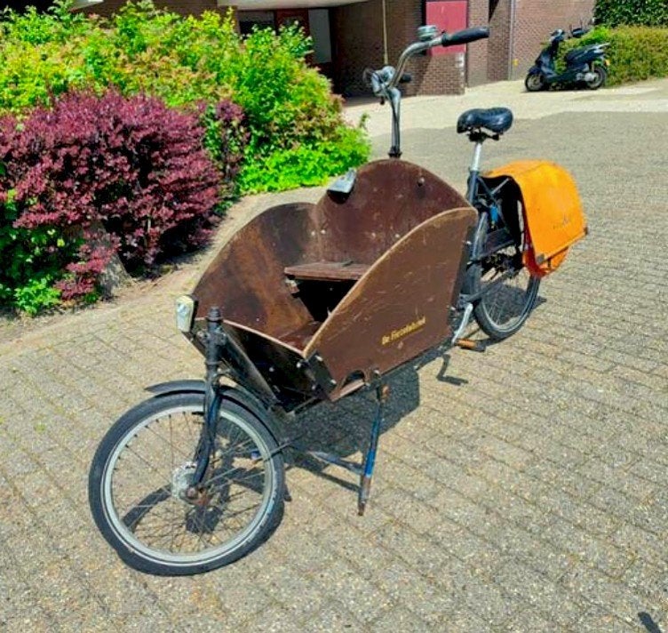 Bakfiets van Fietsfabriek, Fietsen en Brommers, Fietsen | Bakfietsen, Gebruikt, Ophalen of Verzenden, 2 kinderen, Fietsfabriek