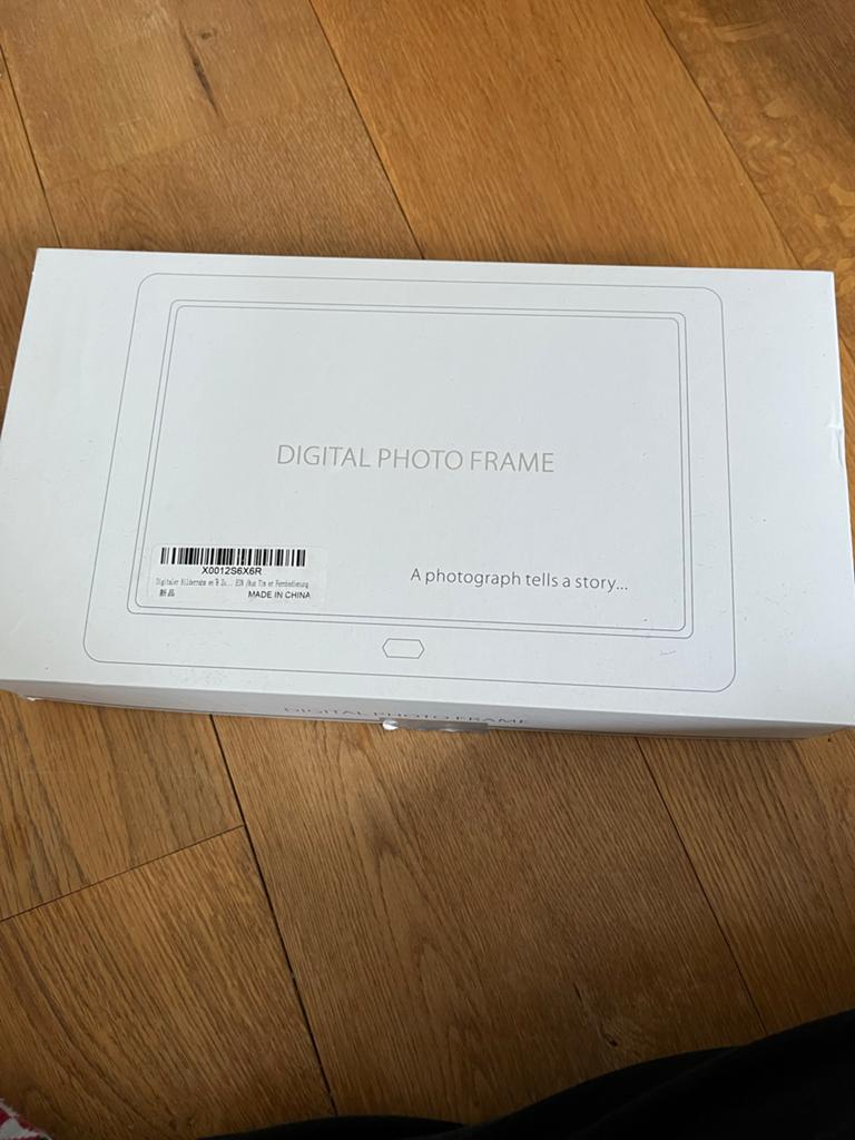 Nieuwe NAPAtek Digitale Fotolijst - 8 inch, Audio, Tv en Foto, Fotografie | Digitale fotolijsten, Ophalen, Nieuw, Minder dan 1 GB