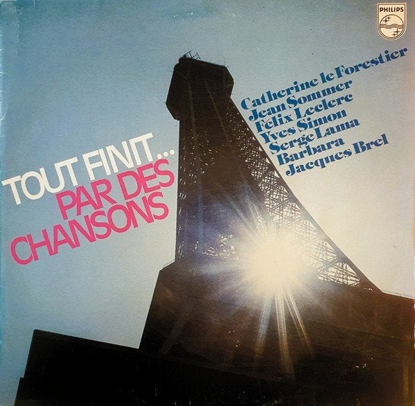 LP - Various ‎– Tout Finit Par Des Chansons, Cd's en Dvd's, Vinyl | Verzamelalbums, LP, Gebruikt, Ophalen of Verzenden, Pop