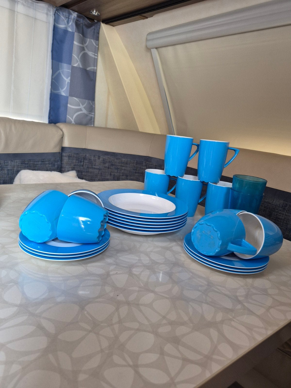mepal servies, Caravans en Kamperen, Kampeeraccessoires, Ophalen, Zo goed als nieuw