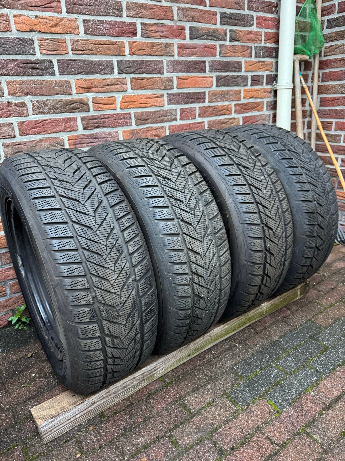 banden met velgen  235/55 R17 Vredestein (Ford), Ophalen, Gebruikt, Banden en Velgen, 17 inch