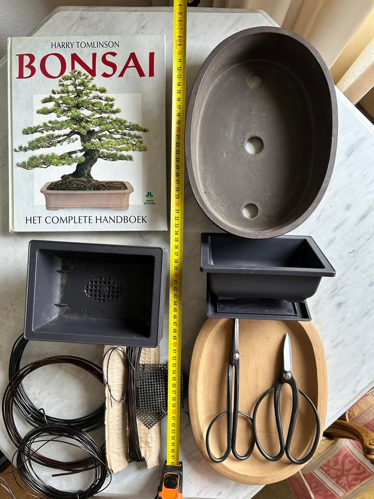 Bonsai, soort van startersset, Ophalen, Gebruikt