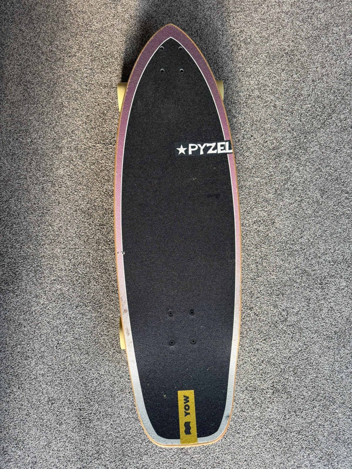 YOW Surfskate skateboard Pyzel, Ophalen, Zo goed als nieuw