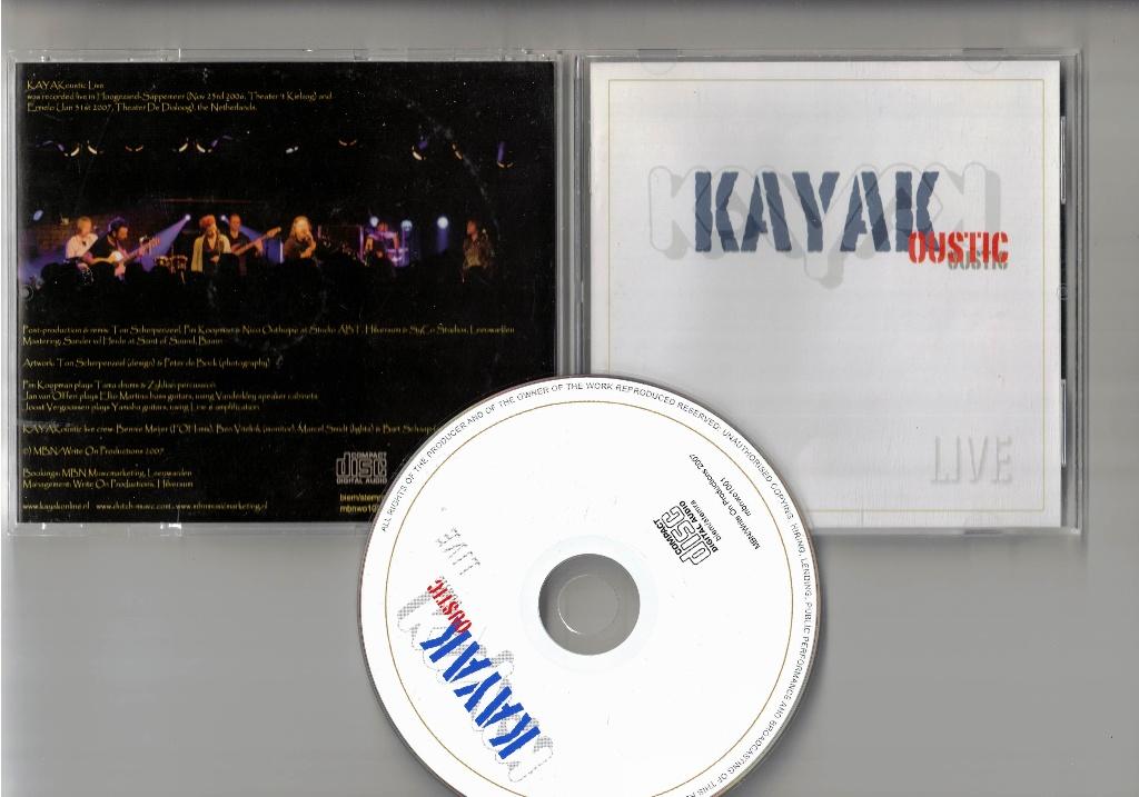 KAYAK CD Kayakoustic - Live, Ophalen of Verzenden, Zo goed als nieuw, Poprock