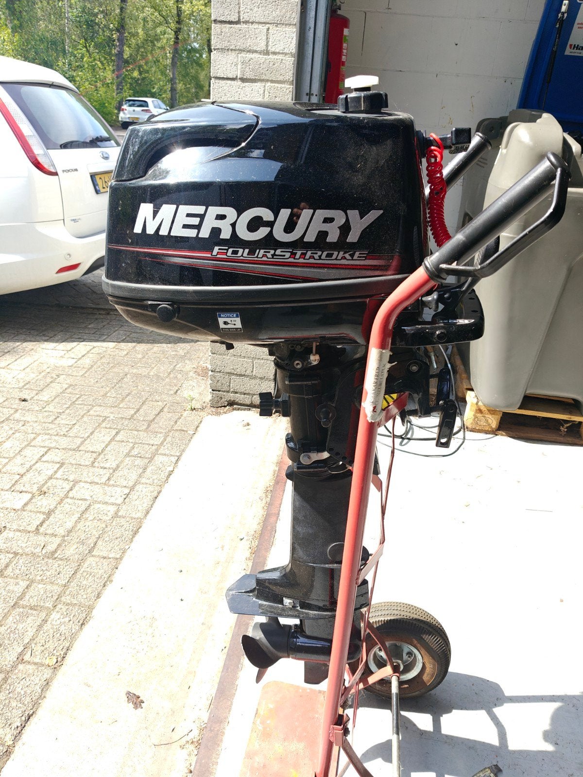 Mercury 6pk kortstaart buitenboordmotor 2016, Ophalen, Gebruikt, 5 tot 10 pk, Viertaktmotor