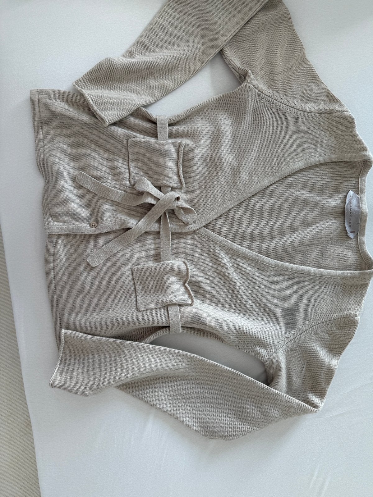 Schumacher vestje maat S beige, Ophalen of Verzenden, Zo goed als nieuw, Maat 38/40 (M), Beige