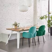 SALE Bas Vellekoop Fold design houten tafel 200 cm / 2650,-, Rechthoekig, Nieuw, 200 cm of meer, 50 tot 100 cm