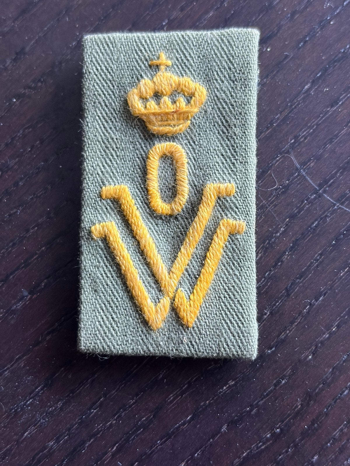 Militaire stoffen badge, Verzenden, Landmacht, Nederland, Embleem of Badge