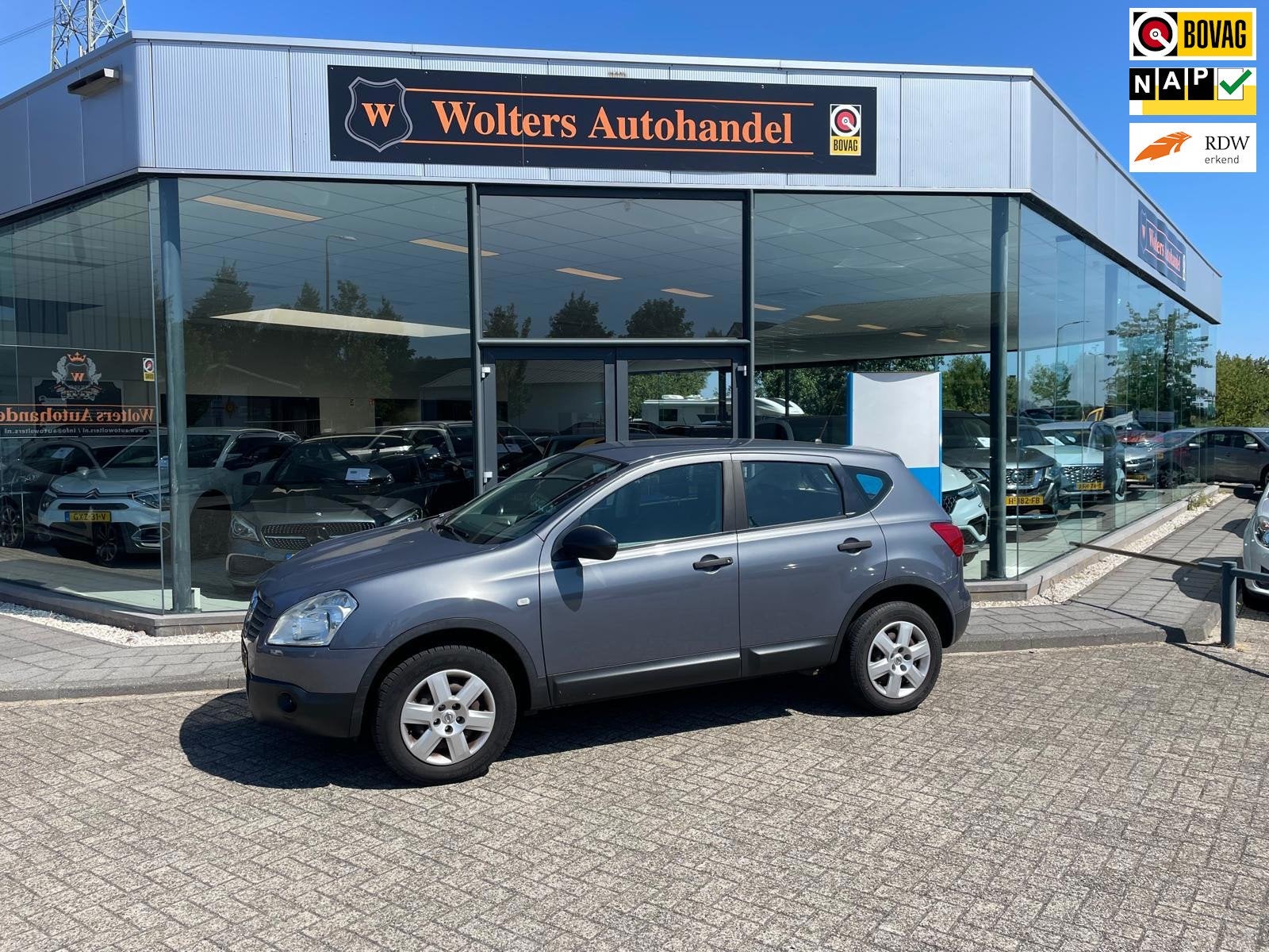 Nissan Qashqai 1.6 Visia, Auto's, Nissan, Bedrijf, Te koop, Qashqai, ABS, Airbags, Airconditioning, Apple Carplay, Bluetooth, Centrale vergrendeling