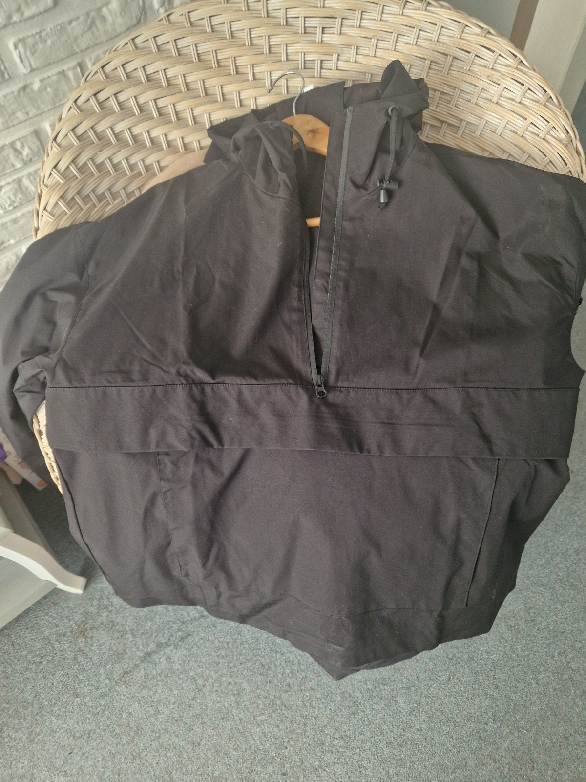 regenjas te koop, Ophalen of Verzenden, Nieuw, Maat 46/48 (XL) of groter, Zwart