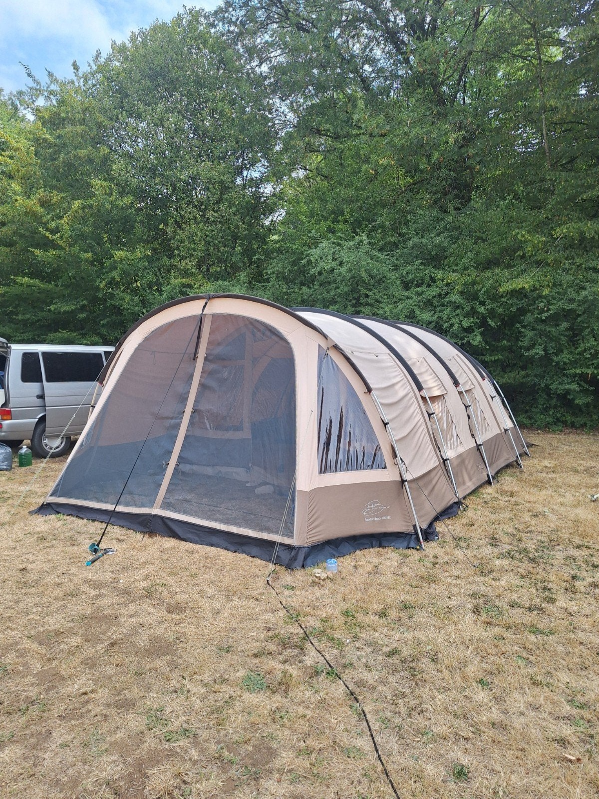 Ruime Bardani tent voor 6 personen inclusief kampeerstoelen, Ophalen, Gebruikt, Tot en met 6