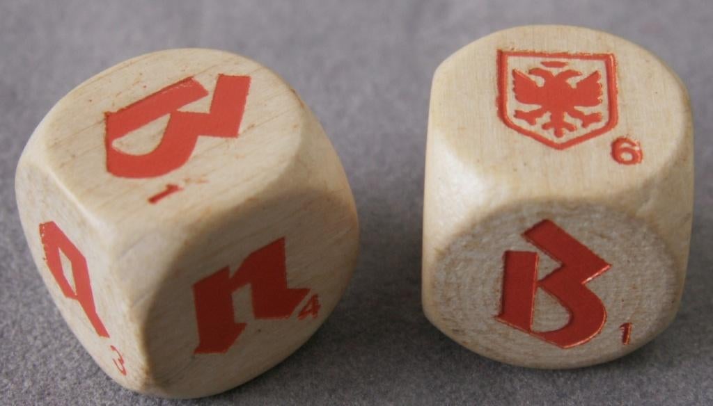 2 houten dobbelstenen Brand bier, Verzamelen, Ophalen of Verzenden, Nieuw, Overige merken