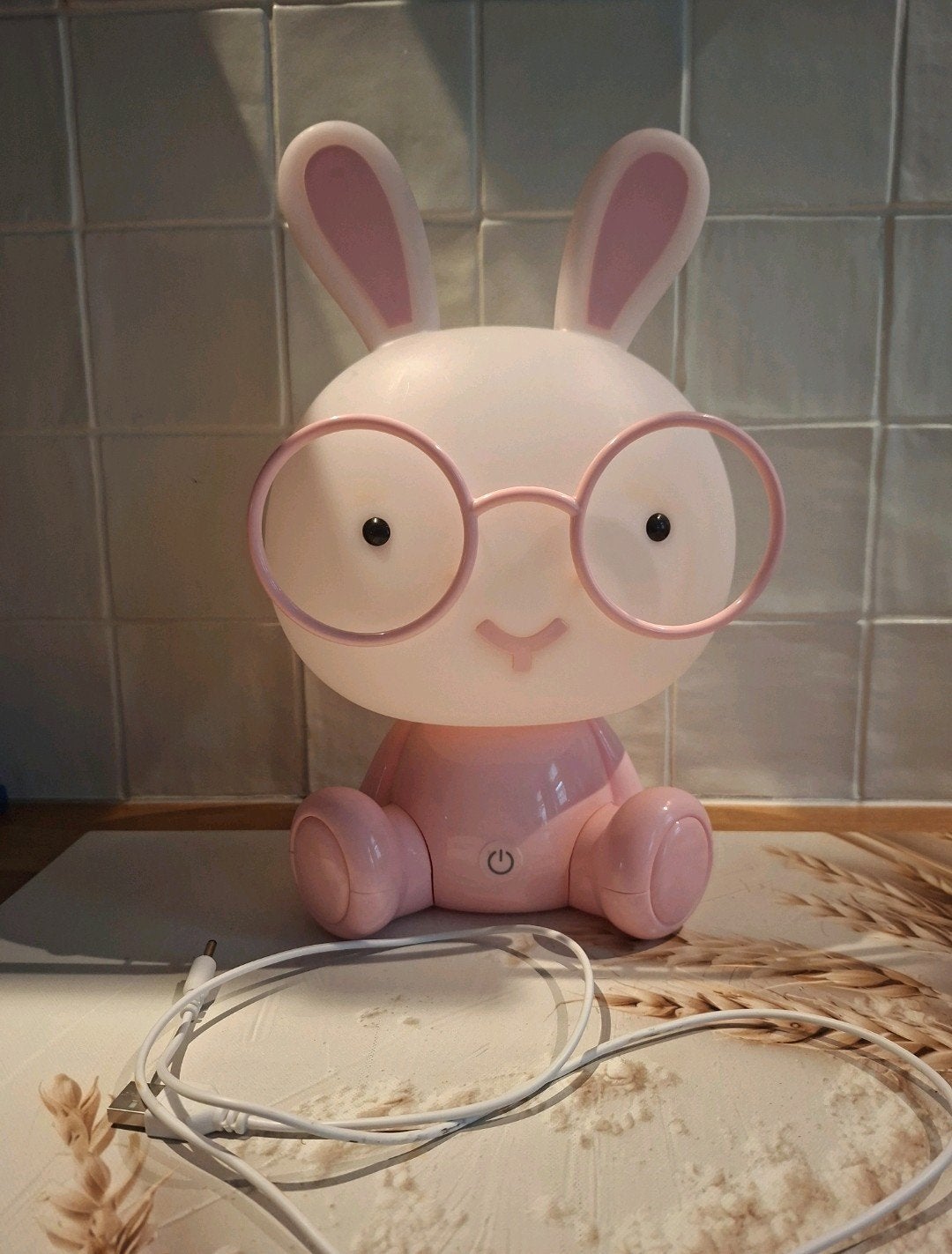 Lucide DODO Rabbit LED Nachtlampje - Roze, Huis en Inrichting, Oplaadbaar, Roze, Lucide, Ophalen of Verzenden