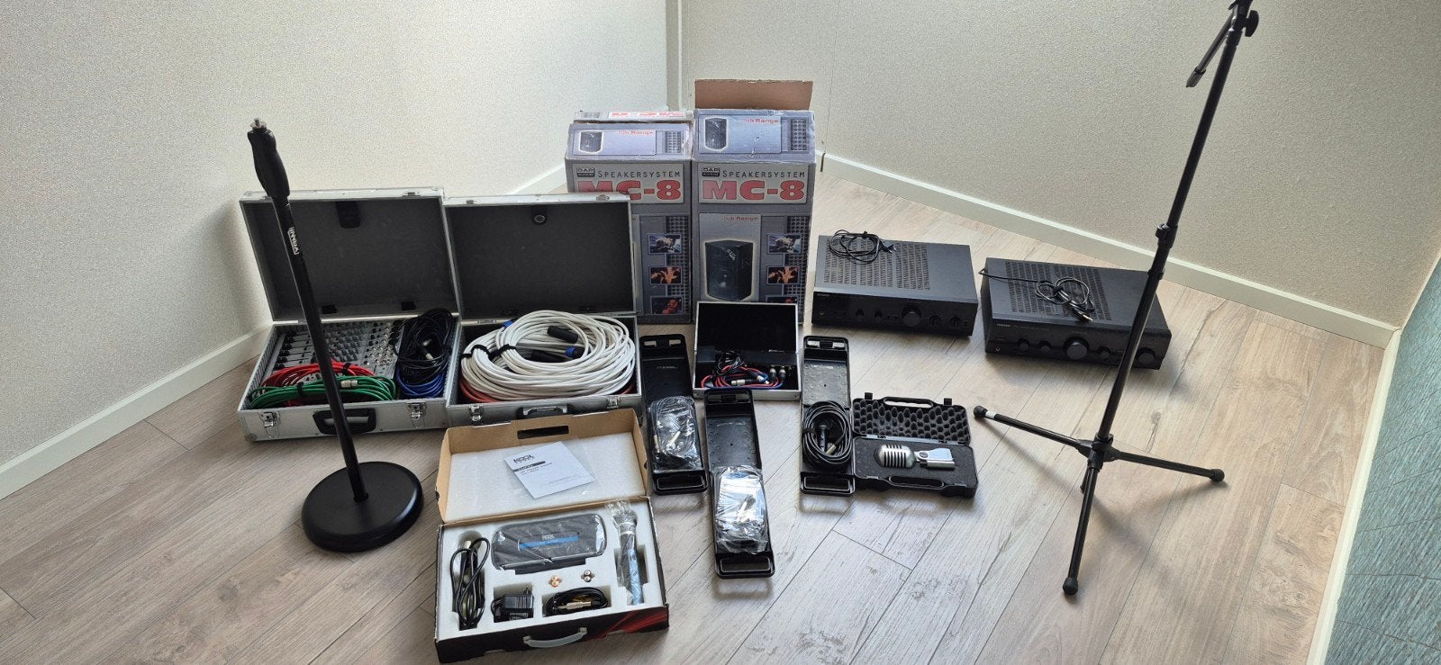 Karaokeset compleet, Ophalen
