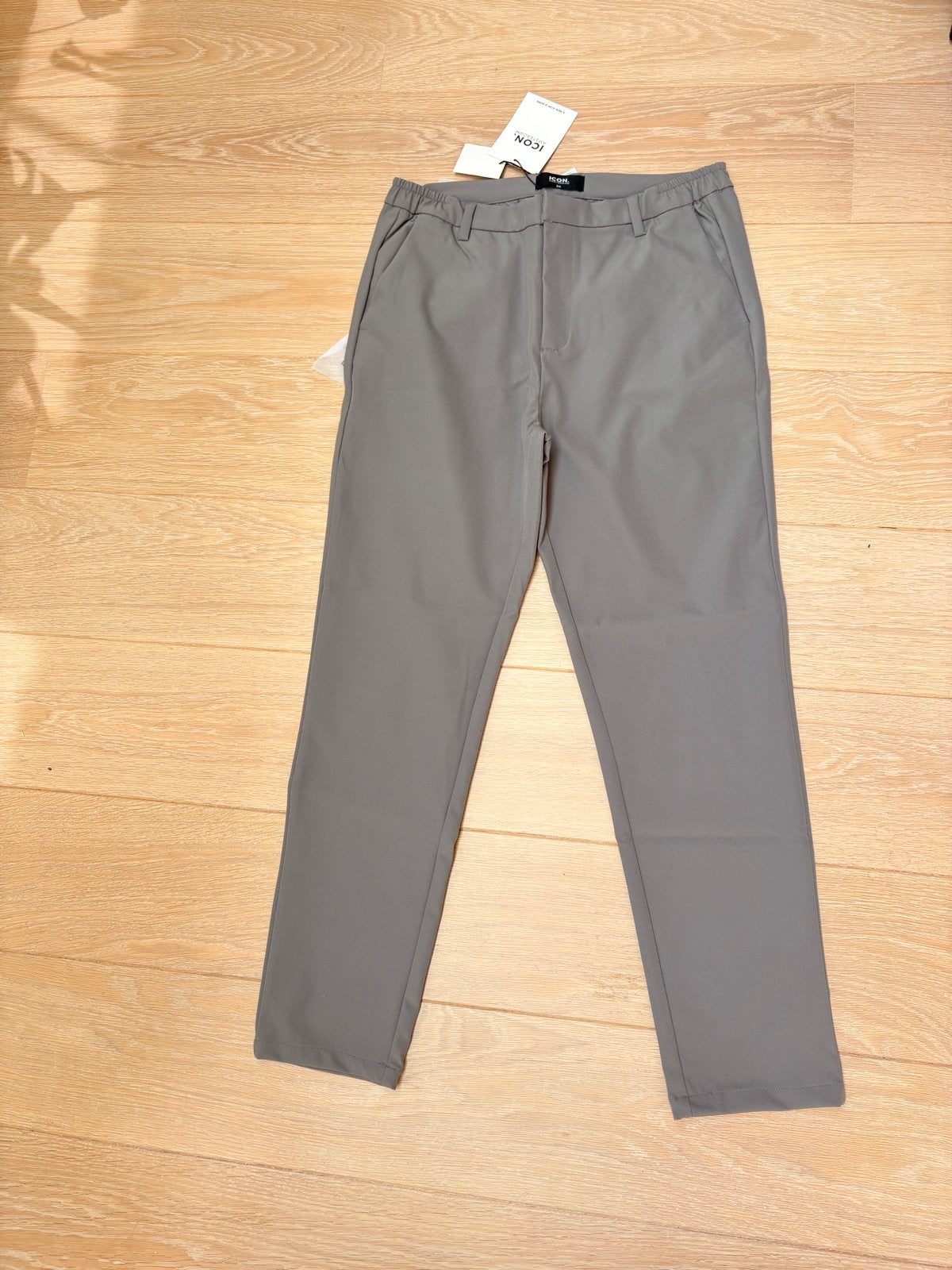 Nieuwe Icon Amsterdam The Tech Trousers - Pearl Grey, Ophalen of Verzenden, Nieuw, Overige maten, Grijs