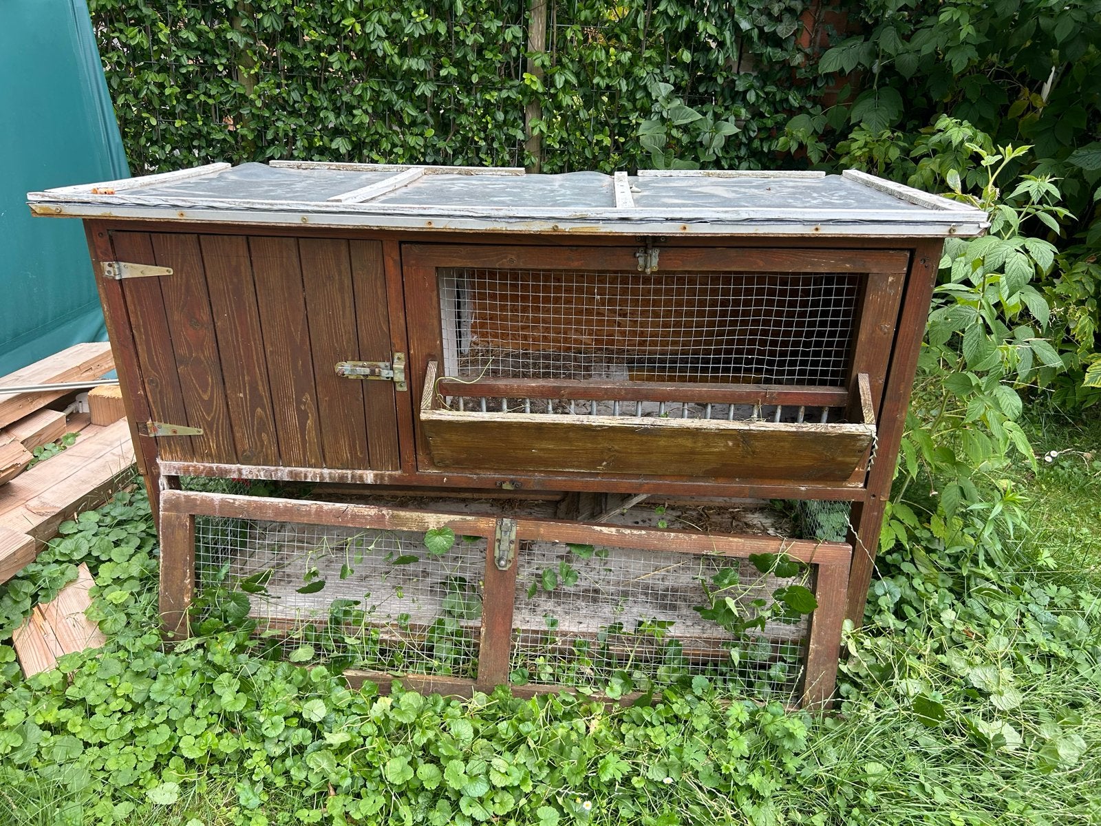 Konijnen kooi, Dieren en Toebehoren, Vogels | Hokken en Kooien, Ophalen, Metaal, Vogelkooi