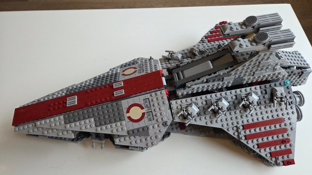 Lego Star Wars Set 8039 Venator-class Rep Attack Cruiser, Kinderen en Baby's, Speelgoed | Duplo en Lego, Star Wars, Lego, Ophalen of Verzenden