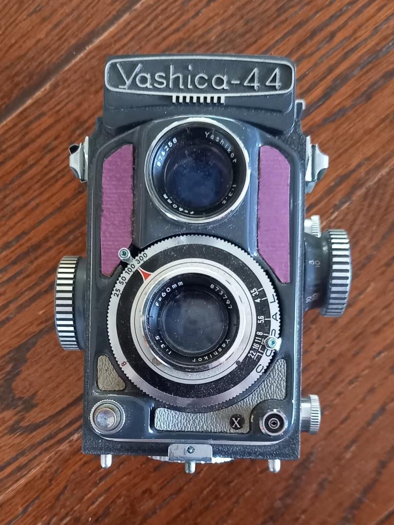 Yashica 44 fotocamera, Ophalen, Gebruikt, Spiegelreflex, Overige Merken