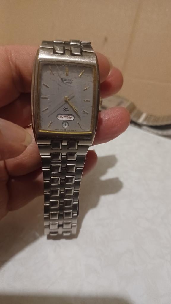 Seiko vintage horloge dag/datum ophalen ook Amsterdam, Ophalen of Verzenden