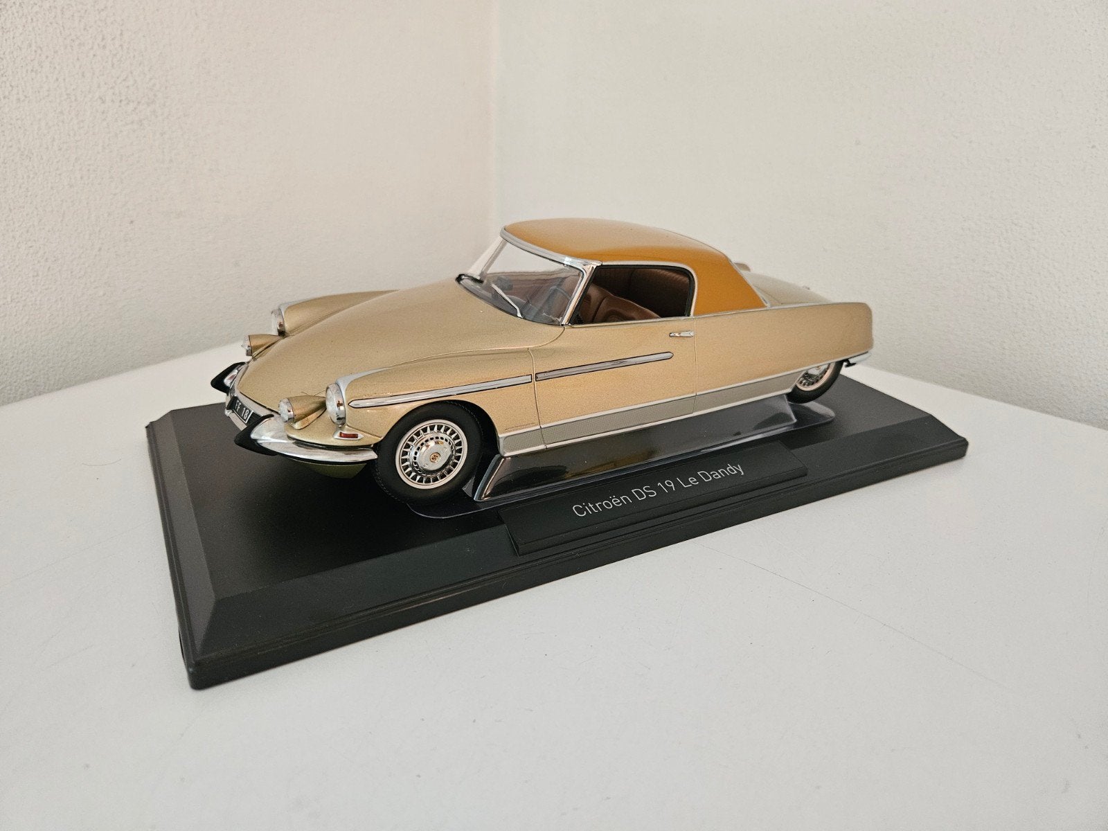 Citroën DS 19 Le Dandy modelauto 1:18, Hobby en Vrije tijd, Modelauto's | 1:18, Ophalen of Verzenden, Nieuw, Auto, Norev