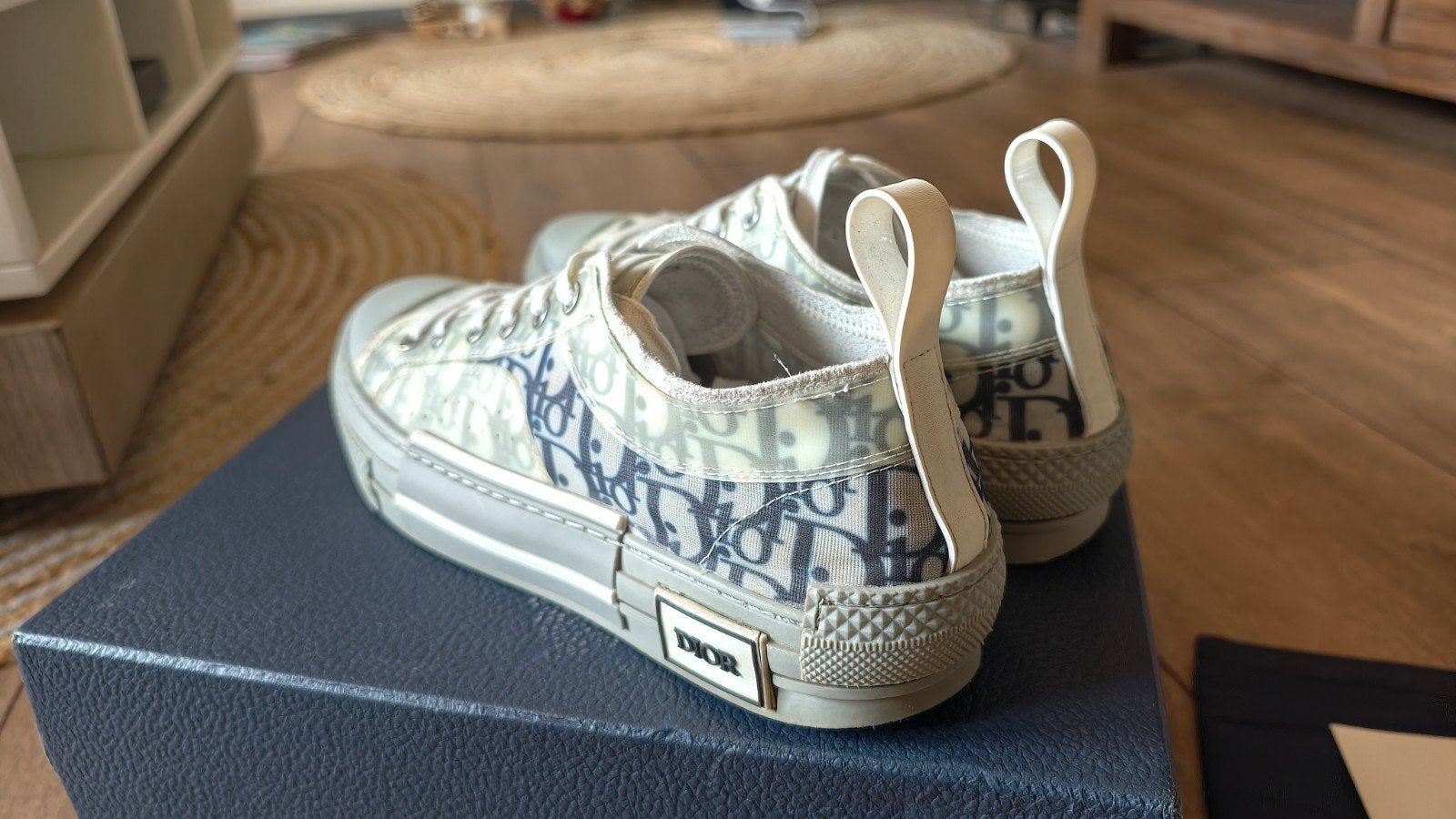 Christian Dior B23 Low Sneakers grijs blauw, Kleding | Heren, Christian Dior, Blauw, Ophalen of Verzenden, Sneakers of Gympen